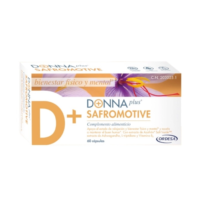 Donna plus safromotive 60 capsulas