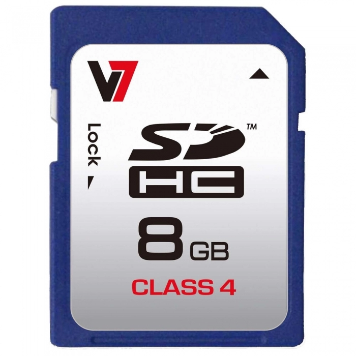 Tarjeta de Memoria SD V7 VASDH8GCL4R-2E 8GB