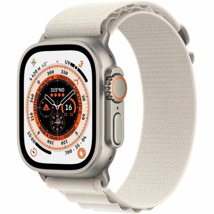 Smartwatch Apple Watch Ultra 4G WatchOS 9 Blanco 32 GB