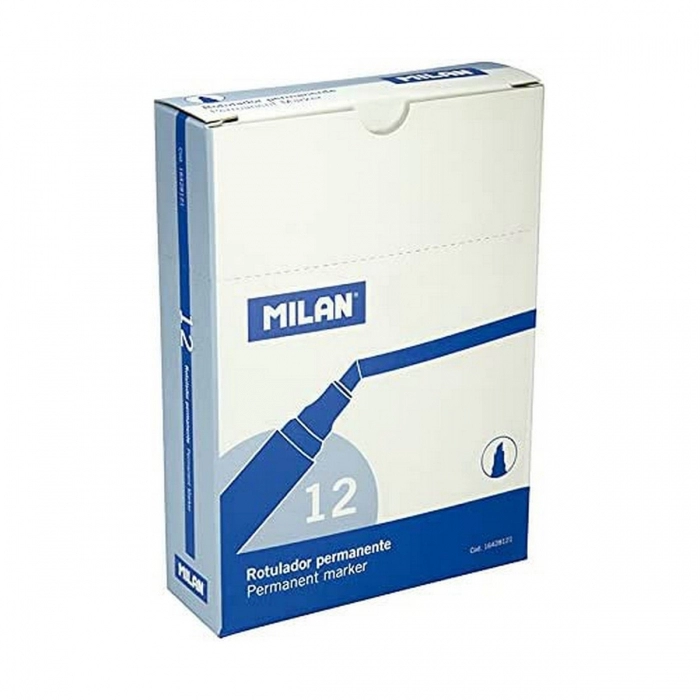 Rotulador permanente Milan Azul PVC