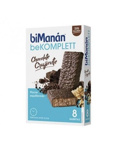 Bimanan barritas komplet choco crujiente 8u 2a50%