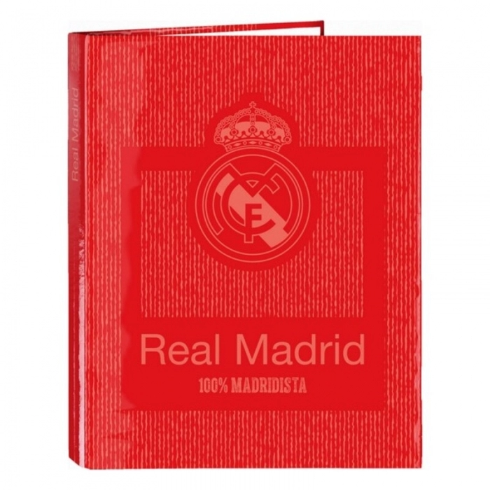 Carpeta de anillas Real Madrid C.F. A4 (26.5 x 33 x 4 cm)
