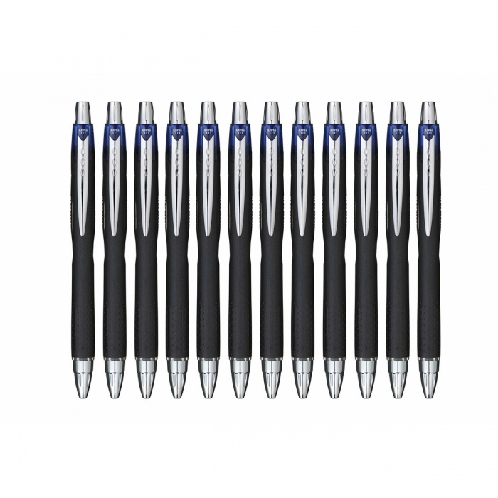 Bolígrafo de tinta líquida Uni-Ball Rollerball Jetstream SXN-210 Azul 12 Unidade