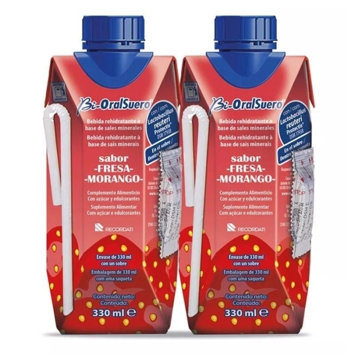 Bioralsuero fresa 2u x 330 ml Bioralsuero fresa 2u x 330 ml
