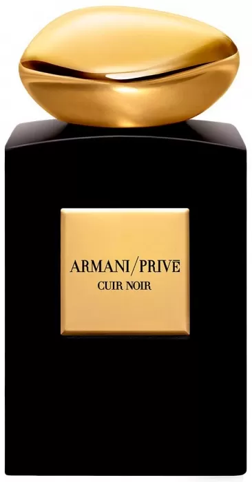 Armani Privé Cuir Noir