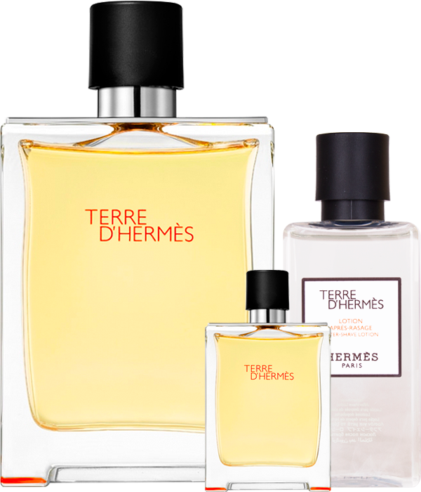 Set Terre D'Hermes Edt 100ml + Aftershave 40ml +edt 5ml Perfumeria