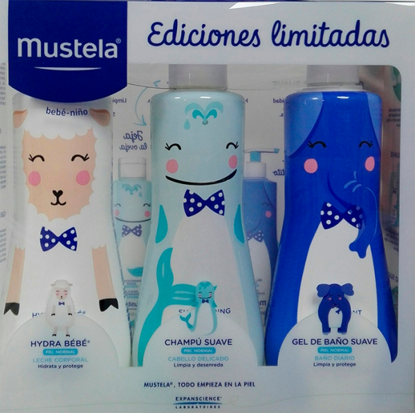 Set Mustela Hydra Bebé 500ml + Champú Suave 500ml + Gel 500ml Set Mustela Hydra Bebé 500ml + Champú Suave 500ml + Gel 500ml