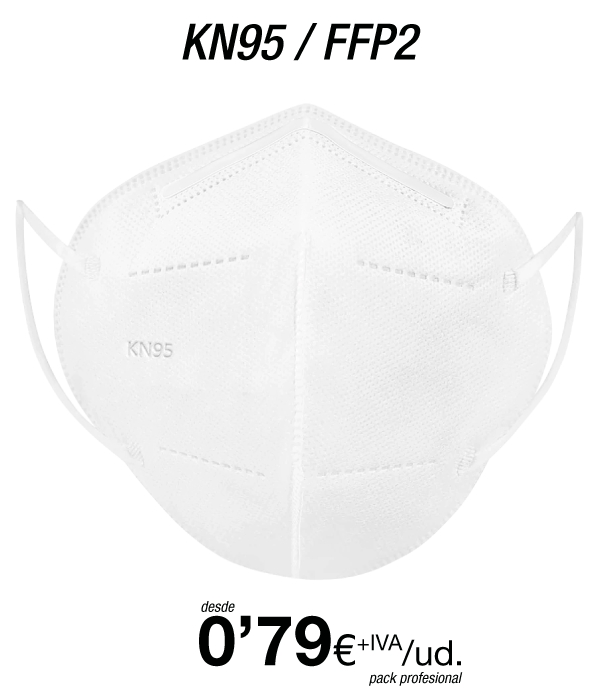 Mascarillas Autofiltrantes KN95 / FFP2, 5 Capas para una máxima protección Mascarillas Autofiltrantes KN95 / FFP2, 5 Capas para una máxima protección
