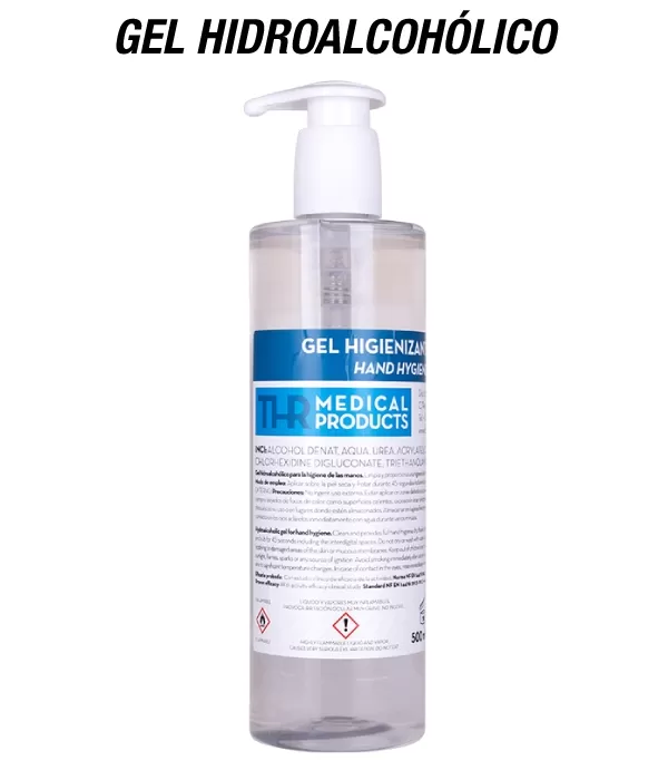 THR Medical Products - Gel Hidroalcohólico de Manos THR Medical Products - Gel Hidroalcohólico de Manos