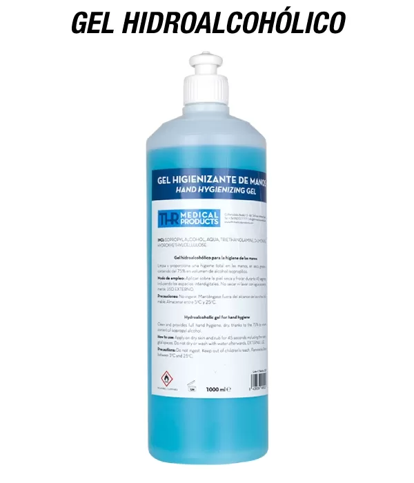 THR Medical Products - Higienizante Hidroalcohólico de Manos THR Medical Products - Higienizante Hidroalcohólico de Manos