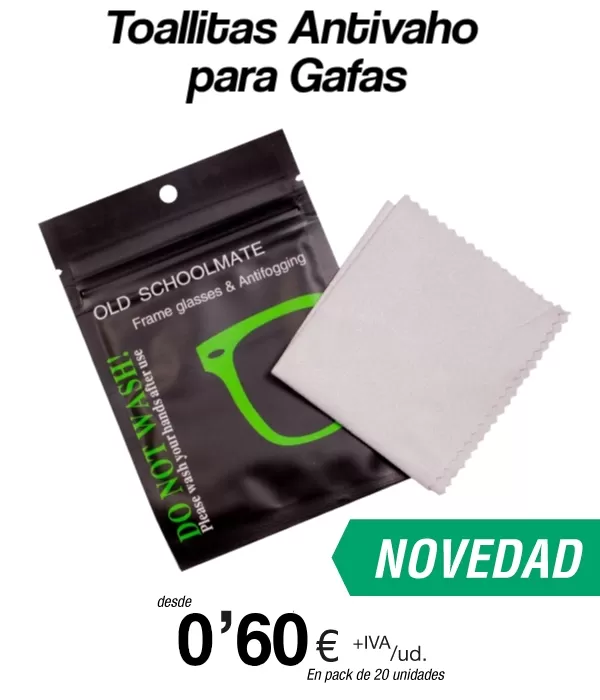 Toallitas Limpieza Antivaho para Gafas Toallitas Limpieza Antivaho para Gafas