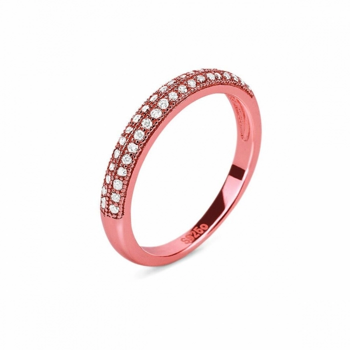 Anillo Mujer Folli Follie 3R16S040RC-54 (Talla 14)