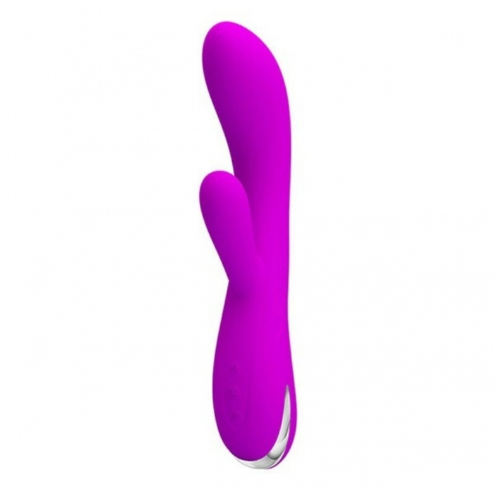 Vibrador Doble Estimulación Pretty Love Wilbur Rosa (11 cm)