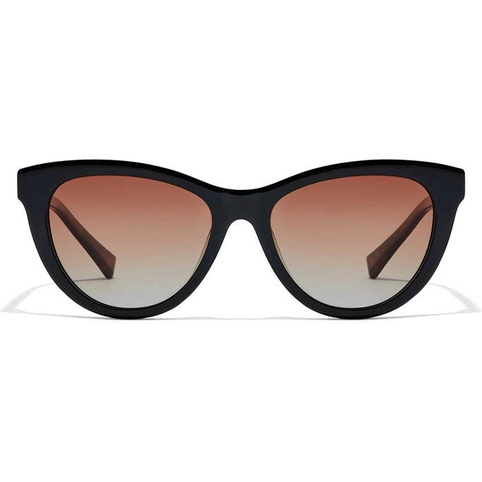 Gafas de Sol Unisex Hawkers Nolita Eco (Ø 53 mm) Negro/Marrón