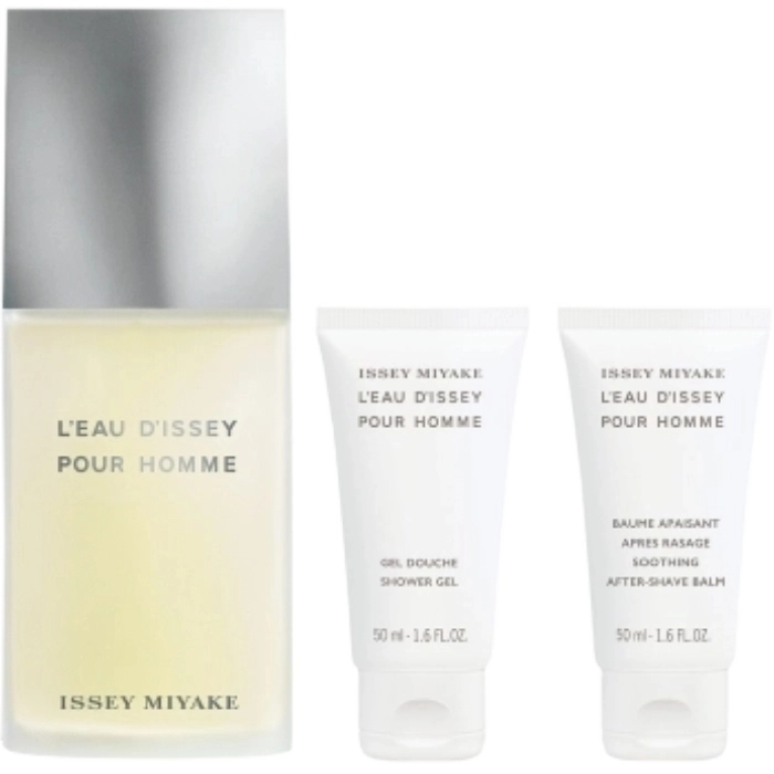 L'Eau d'Issey Pour Homme 125ml + After-Shave Balm 50ml + Shower Gel 50ml