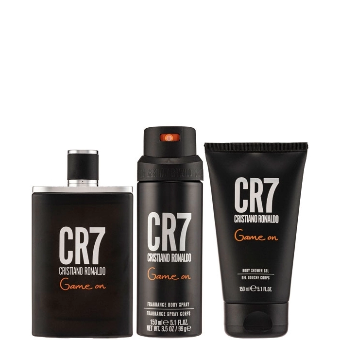 Set CR7 100ml + Fragance Body Spray 150ml + Body Shower Gel 150ml