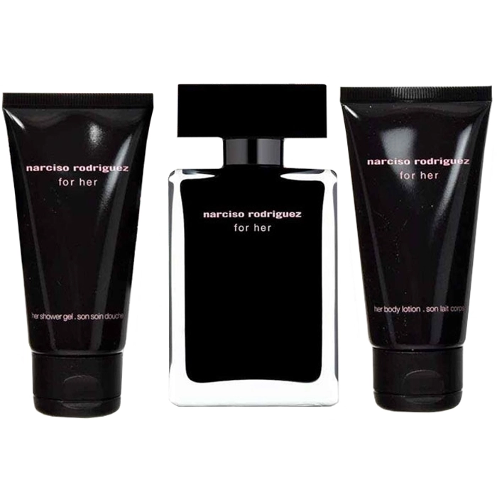 Set Narciso Rodriguez for Her 50ml + Body Lotion 50ml + Shower Gel 50ml