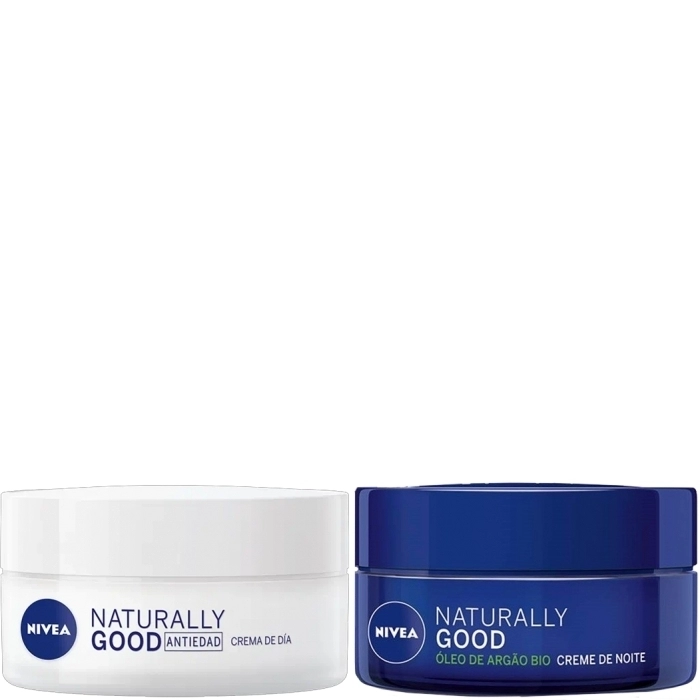 Set Crema Naturally Good Antiedad Dia 50ml + Regeneradora Noche 50ml