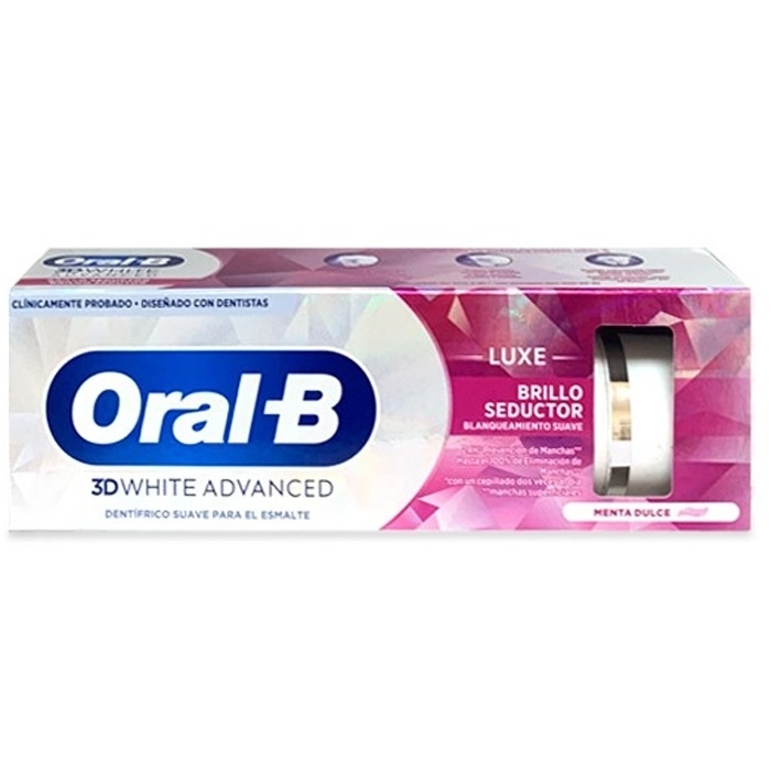 Dentifrico 3D White Advanced Luxe Brillo Seductor