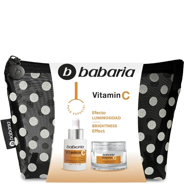 Set Vitamin C Serum 30ml + Crema Facial 50ml + Neceser