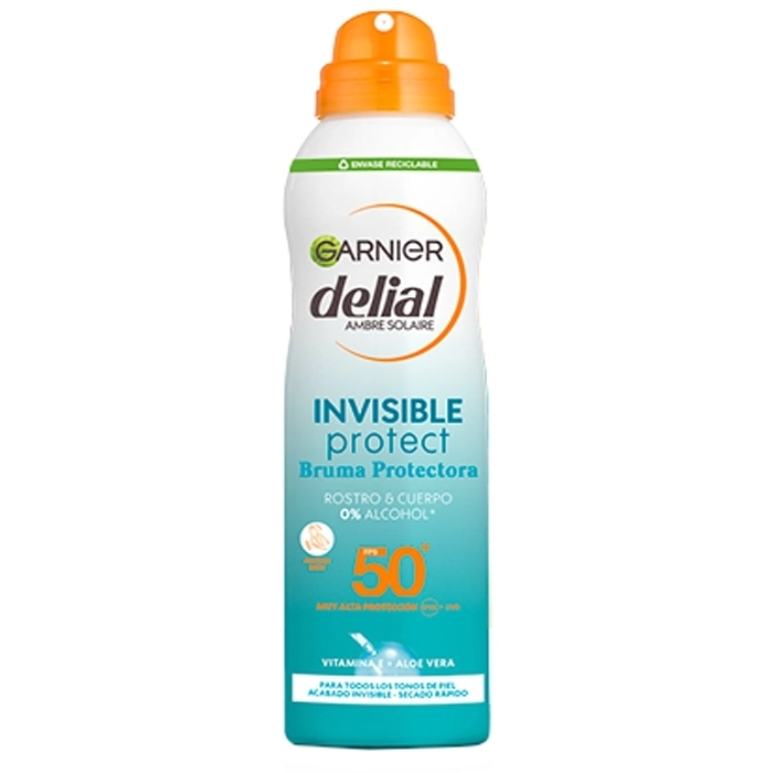 Delial Bruma Invisible Protectora SPF50+ 0% Alcohol Delial Bruma Invisible Protectora SPF50+ 0% Alcohol