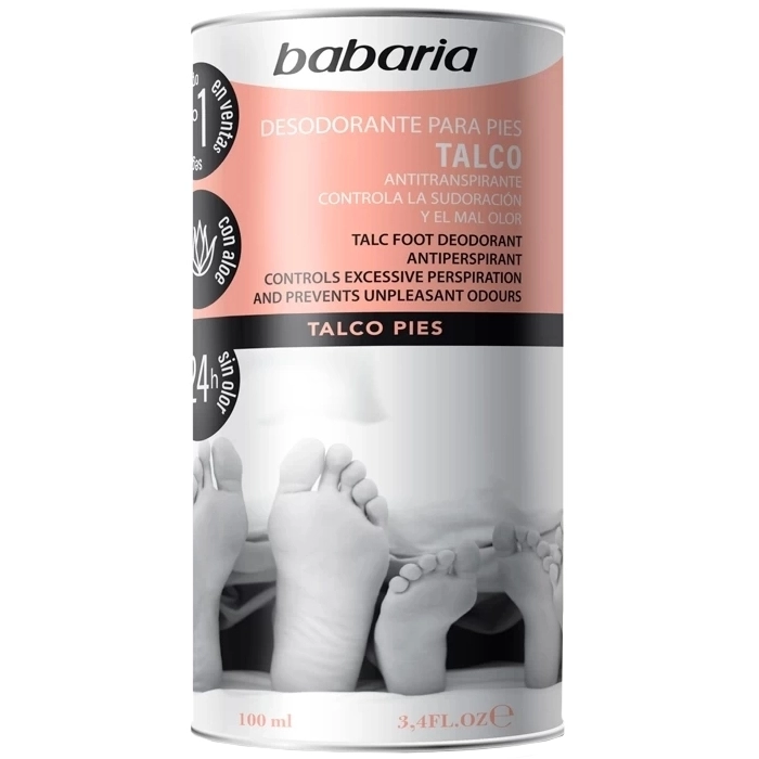 Talco Desodorante Pies Antitranspirante Talco Desodorante Pies Antitranspirante