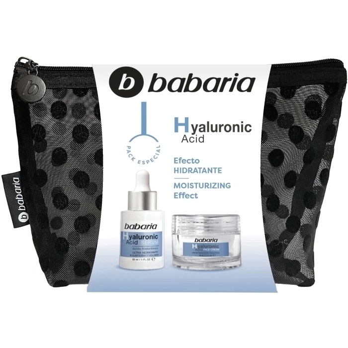 Set Hyaluronic Acid Serum 30ml + Crema Facial 50ml + Neceser Set Hyaluronic Acid Serum 30ml + Crema Facial 50ml + Neceser
