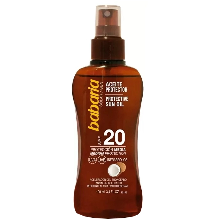 Aceite Protector Solar Coco SPF20 Aceite Protector Solar Coco SPF20