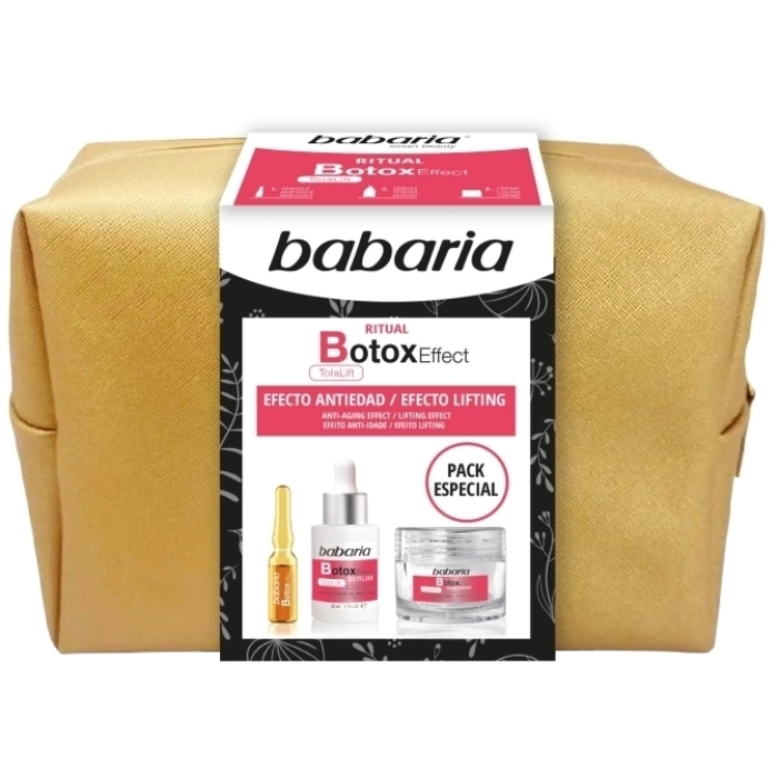 Set BotoxEfect Total Lift Serum 30ml + Face Cream 50ml + Ampolla 1x2ml + Neceser Set BotoxEfect Total Lift Serum 30ml + Face Cream 50ml + Ampolla 1x2ml + Neceser