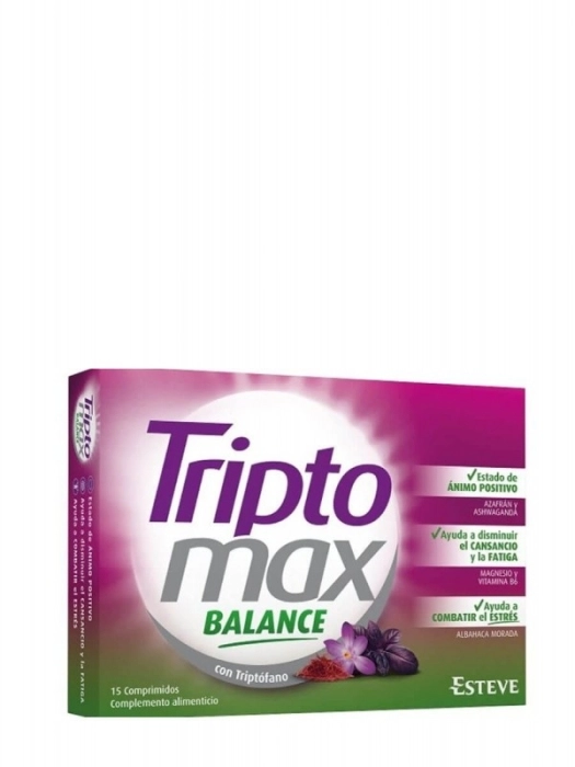 Triptomax balance 15 comprimidos