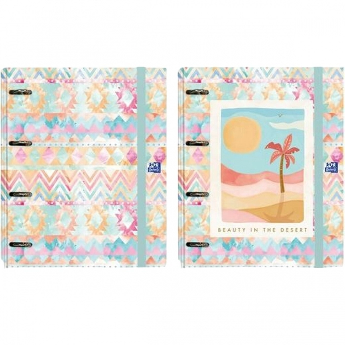 Carpeta de anillas Oxford Europeanbinder 1 unidad Multicolor A4 Carpeta de anillas Oxford Europeanbinder 1 unidad Multicolor A4