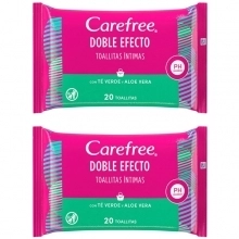 Toallitas Íntimas con Té Verde y Aloe Vera Toallitas Íntimas con Té Verde y Aloe Vera