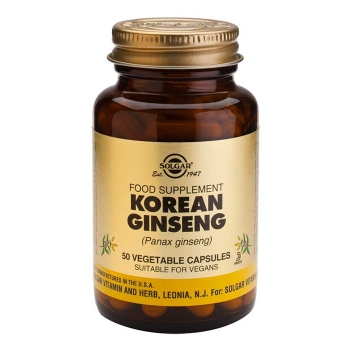 Ginseng Coreano Extracto de Raíz (Panax ginseng) cápsulas vegetales Ginseng Coreano Extracto de Raíz (Panax ginseng) cápsulas vegetales
