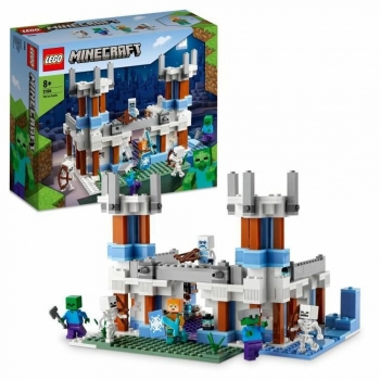 Playset Lego 21186 Minecraft Ice Castle (499 Piezas)
