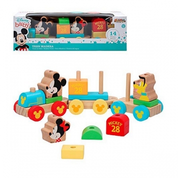 Tren Mickey & Minnie 14 pcs 34 cm (18+ meses)