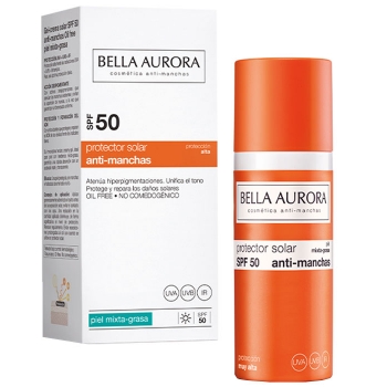 Gel-Crema Solar Anti-manchas SPF50 Oil-Free