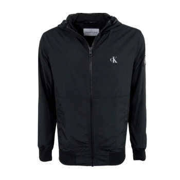Chaqueta CK Black con Capucha Chaqueta CK Black con Capucha