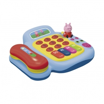 Juguete Educativo Reig Teléfono Fijo Azul Peppa Pig