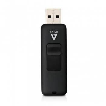 Tarjeta de Memoria Micro SD con Adaptador V7 VF232GAR-3E          Negro 32 GB