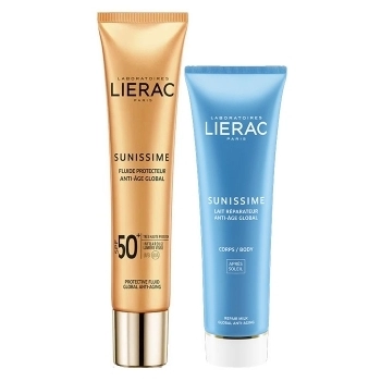 Set Sunissime Fluide Protecteur Anti-Âge Doré 40ml + Lait Reparateur 75ml