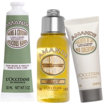 Set Amande Huile De Douche 75ml + 2 Productos