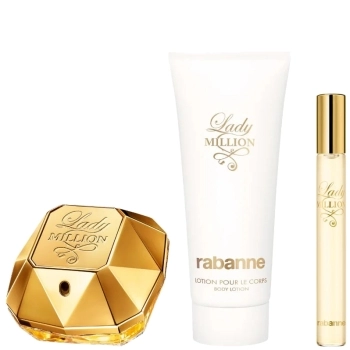 Set Lady Million 50ml + 10ml + Body Lotion 100ml Set Lady Million 50ml + 10ml + Body Lotion 100ml