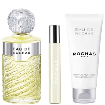 Set Eau de Rochas 100ml + 20ml + Body Lotion 100ml