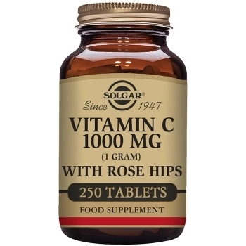 Rose Hips C 1000 mg Vitamina C con escaramujo