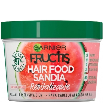 Fructis Mascarilla Revitalizante Hair Food 3 en 1 Sandía