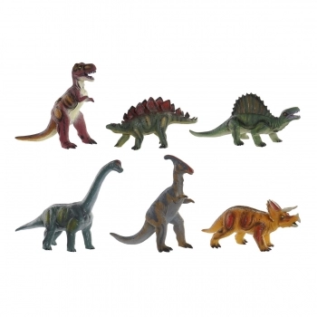 Dinosaurio DKD Home Decor (36 x 12,5 x 27 cm) (6 Unidades)