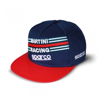 Gorra Sparco Martini Racing Rojo Azul
