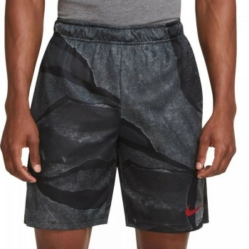 Pantalón Corto Deportivo Nike Dri-FIT Hombre Gris oscuro