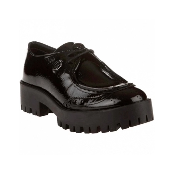 Zapatos con Plataforma Negro