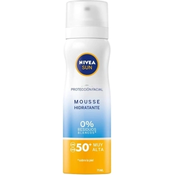 Sun Protección Facial Mousse Hidratante